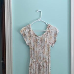 HI LOW FLORAL SUMMER DRESS